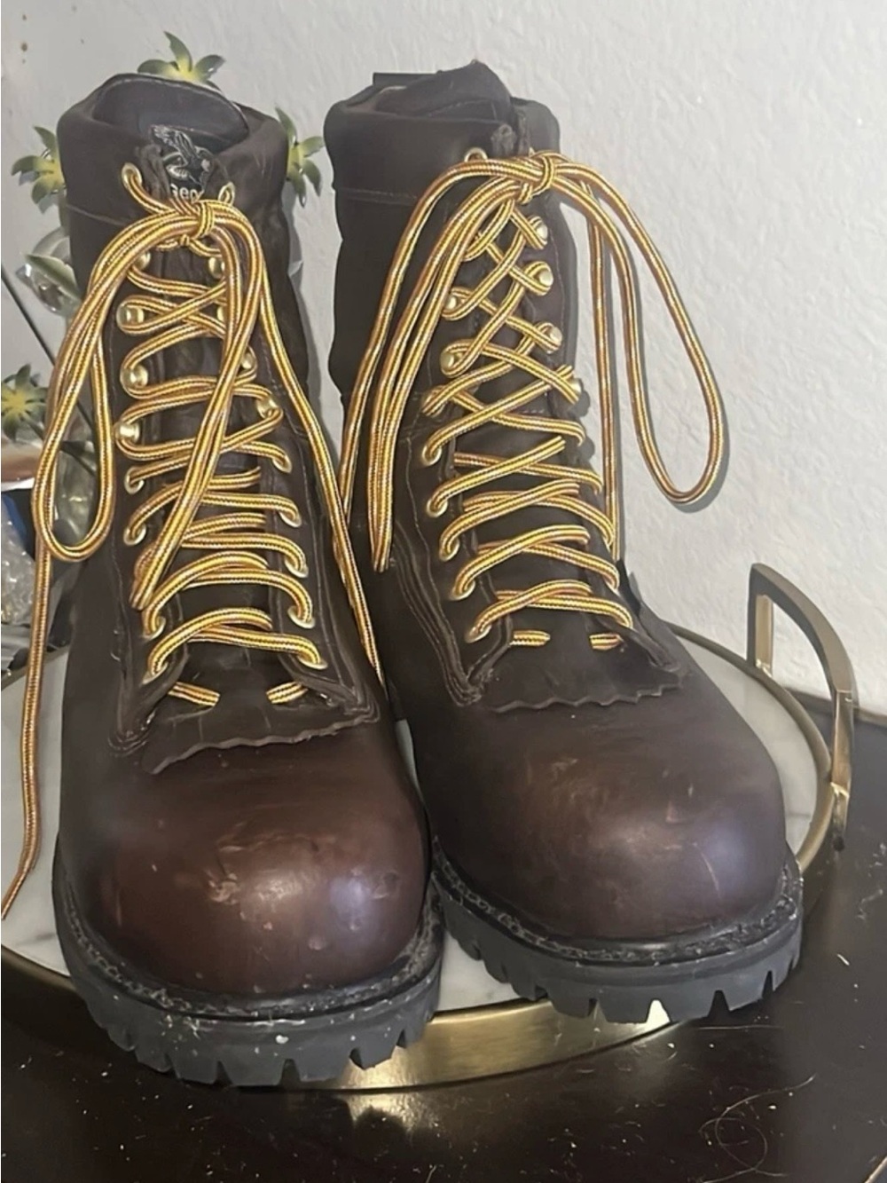 Georgia Boots Brown G8341 Men’s 8” Heritage 13W New